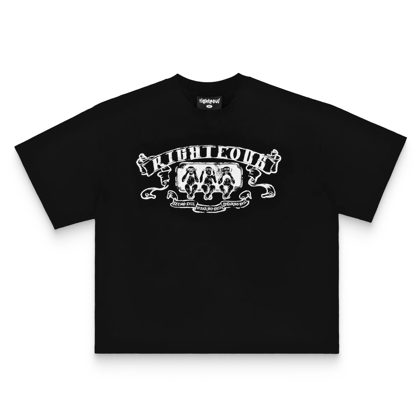We Are Righteous “No Evil” Tee
